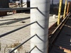 Rail in concrete